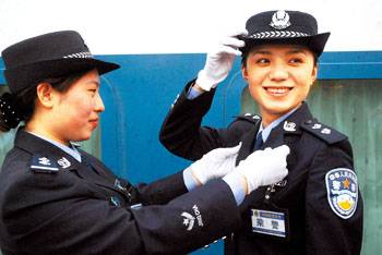 乘警岗位学员风采